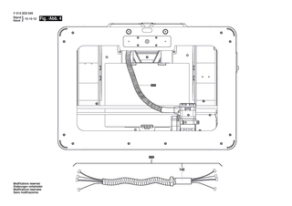 BOSCH Platte | Ersatzteile für 3D20 | 1619PA7696