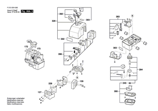BOSCH Einklebeblatt | Ersatzteile für 3D40 | 2610036394