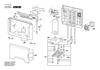 BOSCH T�rkloben | Ersatzteile f�r 3D40 Flex | 1619PA9577