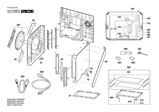 BOSCH Einklebeblatt | Ersatzteile f�r 3D40 Flex | 1619PA9783