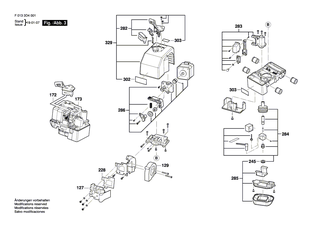 BOSCH El-Hauptplatte | Ersatzteile f�r 3D40 Flex | 1619PA9840