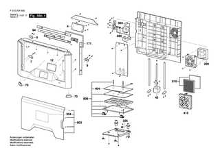BOSCH Verkleidung | Ersatzteile f�r 3D45 | 1619PB2201