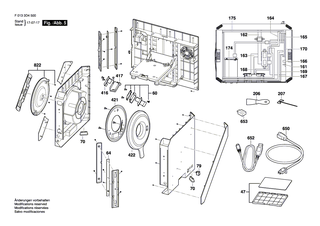BOSCH Stromversorgung CH | Ersatzteile f�r 3D45 | 1619PA9144