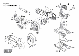 BOSCH Einstellschlssel | Ersatzteile fr 6800 | 2610913184