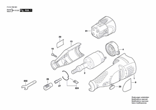 BOSCH Mutter | Ersatzteile fr 7000 | 2610014582