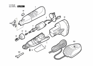 BOSCH Mutter | Ersatzteile für 800 | 2610014582
