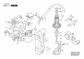 BOSCH Sicherungsbgel DIN 471-15x1-FSt | Ersatzteile fr 9050 | 2916650006