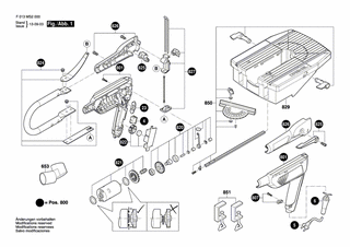 BOSCH Anbauwinkel | Ersatzteile fr MS 20 | 2610031628