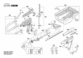 BOSCH Elektromotor | Ersatzteile für MS 20 | 2610Z03711