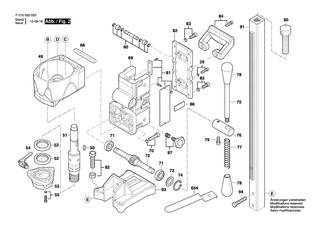 BOSCH Bohrspindel | Ersatzteile f�r 0200 | 1619PA4228