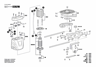 BOSCH Motorgehäuse | Ersatzteile für 1840 | 2610Z00978