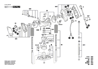 BOSCH Motorgehäuse | Ersatzteile für 1840 | 2610Z00978