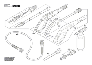 BOSCH Geh�usesatz | Ersatzteile f�r 0760 | 2610Z01405