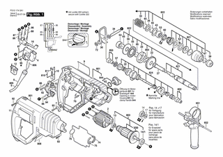 BOSCH Polschuh 220-240V | Ersatzteile fr 1745 | 2604220515