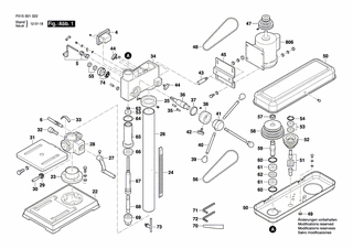 BOSCH Achse | Ersatzteile für 3013 | 1619PA3115