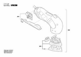 BOSCH Schaltersatz | Ersatzteile für 7115 | 2610399999