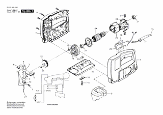 BOSCH Tlle | Ersatzteile fr 4050 H1 | 2610360176
