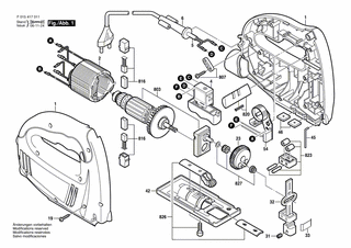 BOSCH Drehzahlsteller | Ersatzteile fr 4170 | 1619P02465