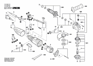 BOSCH Kohlebürstenhalter | Ersatzteile für 9006 | 2610Z01287
