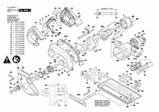 BOSCH Schraube | Ersatzteile fr 5885 | 1619P06528