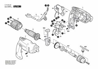 BOSCH Netzanschlussleitung EU 230V 2,7m 2 x 0,75mm H05 VV-F | Ersatzteile fr 6006 | 2604460259