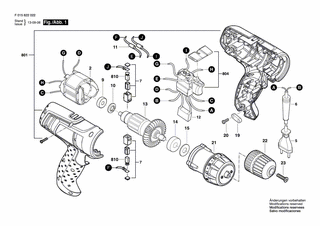 BOSCH Getriebekasten | Ersatzteile für 6220 | 1619PA6114