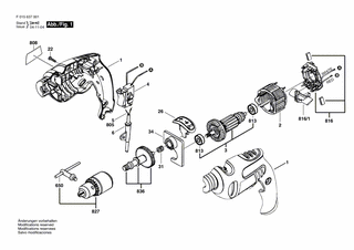 BOSCH Netzanschlussleitung EU 230V 2,7m 2 x 0,75mm H05 VV-F | Ersatzteile fr 6370 | 2604460259