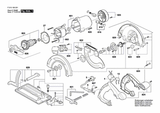 BOSCH Aufspannflansch | Ersatzteile für 1052 | 2610Z04993