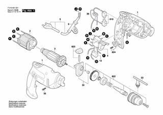 BOSCH Ein/Aus-Schalter | Ersatzteile fr 6513 | 1619PA0383
