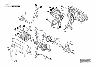BOSCH Schraube | Ersatzteile fr 6535 | 1619X02344
