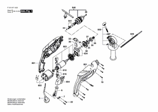 BOSCH Schraube | Ersatzteile fr 6716 | 2610399647