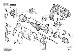 BOSCH Tiefenanschlag | Ersatzteile fr 6780 | 2609005615