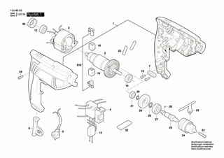 BOSCH Schalter | Ersatzteile fr 6810 | 1619PA5466