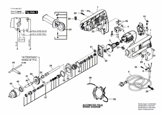 BOSCH Tlle | Ersatzteile fr 6845 H1 | 2610360176