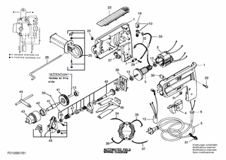 BOSCH Kabelschelle | Ersatzteile fr 6851 H1 | 2610064973