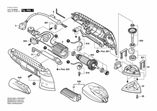 BOSCH Netzanschlussleitung EU 230V 4,15m 2 x 1,0mm H05 RN-F | Ersatzteile fr 7120 | 1607000386
