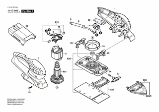 BOSCH Polschuh 220-240V | Ersatzteile fr 7370 | 2604220636