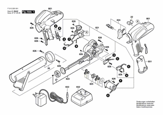 BOSCH Teilesatz | Ersatzteile für 2055 | 2610396090