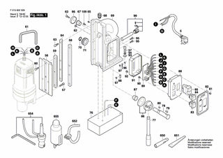 BOSCH Rillenkugellager | Ersatzteile fr 8023 | 1619PA4809