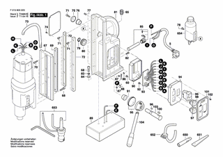 BOSCH Rillenkugellager | Ersatzteile für 8032 | 1619PA5540
