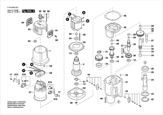 BOSCH Rillenkugellager | Ersatzteile für 8032 | 1619PA5540