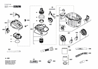 BOSCH Ansaugrohr | Ersatzteile für 8715 | 1619PA4284