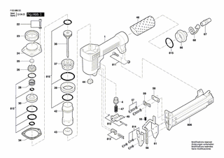 BOSCH Dichtung | Ersatzteile für 8883 | 1619PA3795