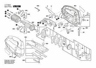 BOSCH Teilesatz | Ersatzteile für 4580 | 2610393886