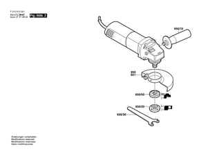 BOSCH Schutzverkleidung � 100 MM | Ersatzteile f�r 9133 | 2609110177