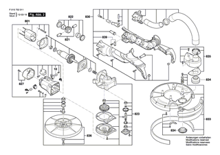 BOSCH Handgriff | Ersatzteile f�r 7520 | 2610Z03667