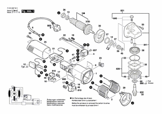 BOSCH Kohlebürstensatz | Ersatzteile für 9378 | 1607014145