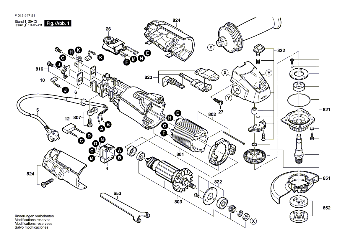 BOSCH Getriebekasten | Ersatzteile für 9475 - F015947513 | 2610Z00627