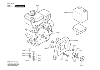 BOSCH Haltebügel | Ersatzteile für ROYALE 20 | F016102731