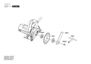 BOSCH Flgelmutter | Ersatzteile fr 9815 | 1619P06174